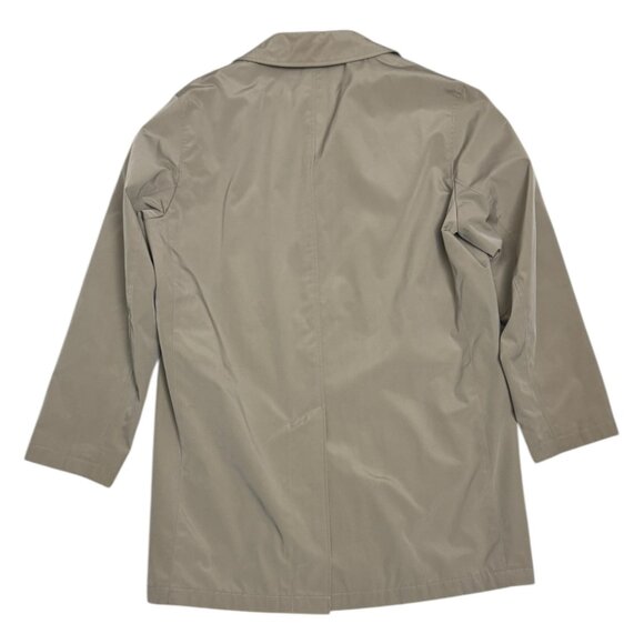 LONDON FOG Designer Business Casual Rain Trench Coat Jacket Mens 40S Medium - Picture 2 of 5